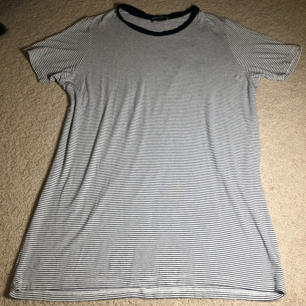 (NWOT) Brandy Melville - Striped T-Shirt Dress - Picture 3 of 4